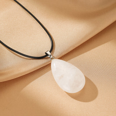 Collier Cristal de Roche "Lumière Pure"