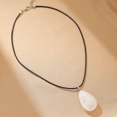 Collier Cristal de Roche "Lumière Pure"