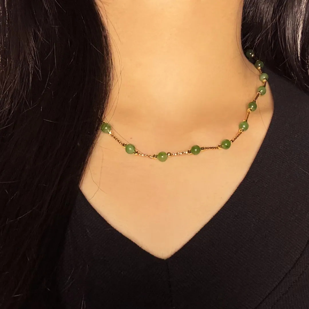 Jade Collier "Harmonische Gelassenheit" Gold Silber