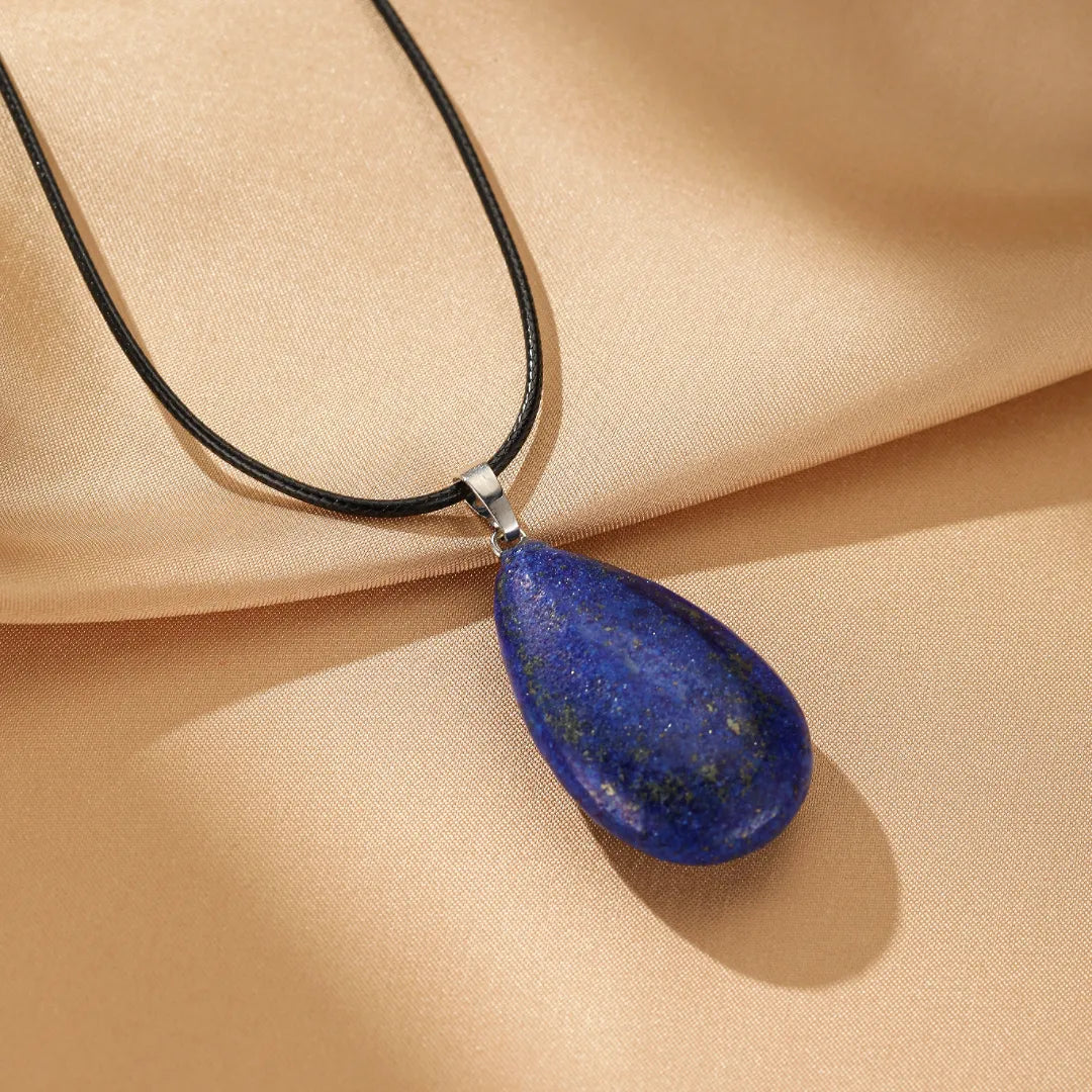 Collier Lapis Lazuli "Goutte de Sagesse"