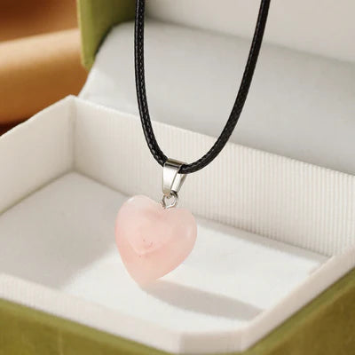 Collier Quartz Rose "Cœur Apaisant"