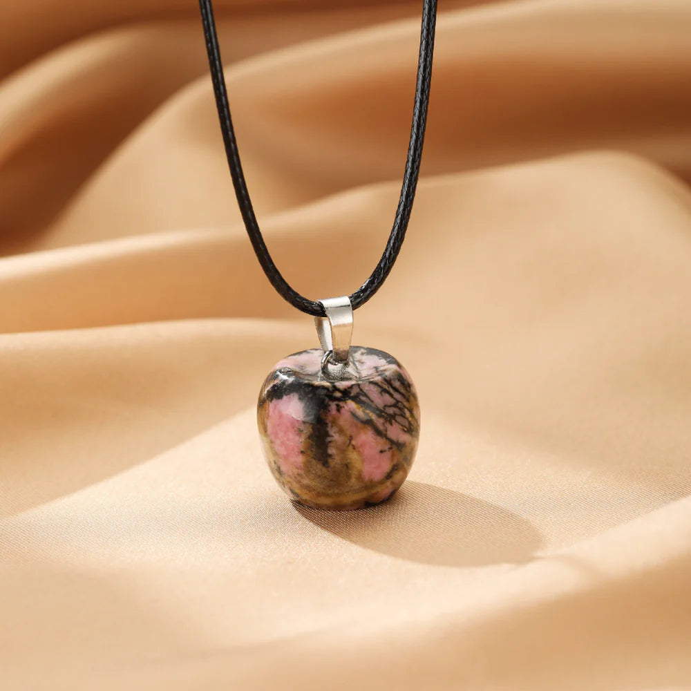 Collier Rhodonite "Douceur Naturelle"