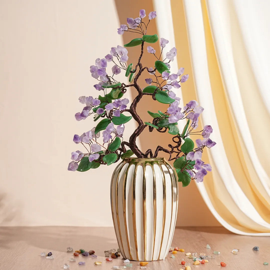 Innere Ruhe - Lebensbaum aus Amethyst