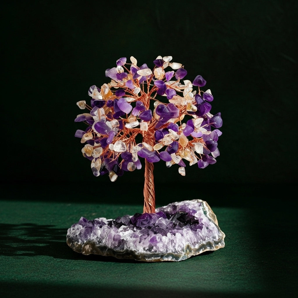 Trésor - Lebensbaum aus Amethyst